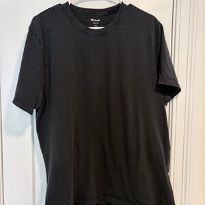 Madewell Black Short-Sleeve Crew Tee